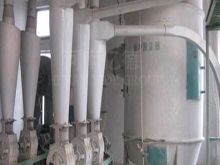 制粉生產線除塵設備