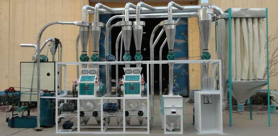 小型小麥面粉加工生產線